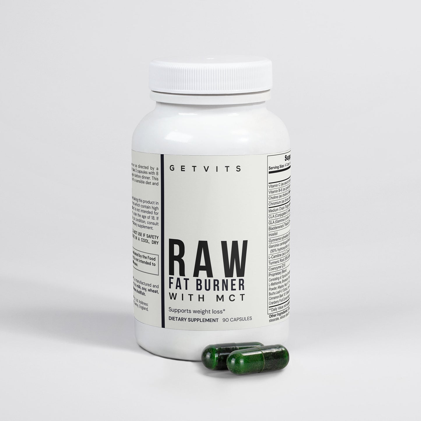 RAW Fat Burner with MCT