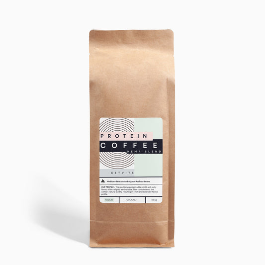 Protein Coffee Hemp Blend - Medium Roast 16oz